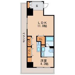 NS ZEAL泉の物件間取画像